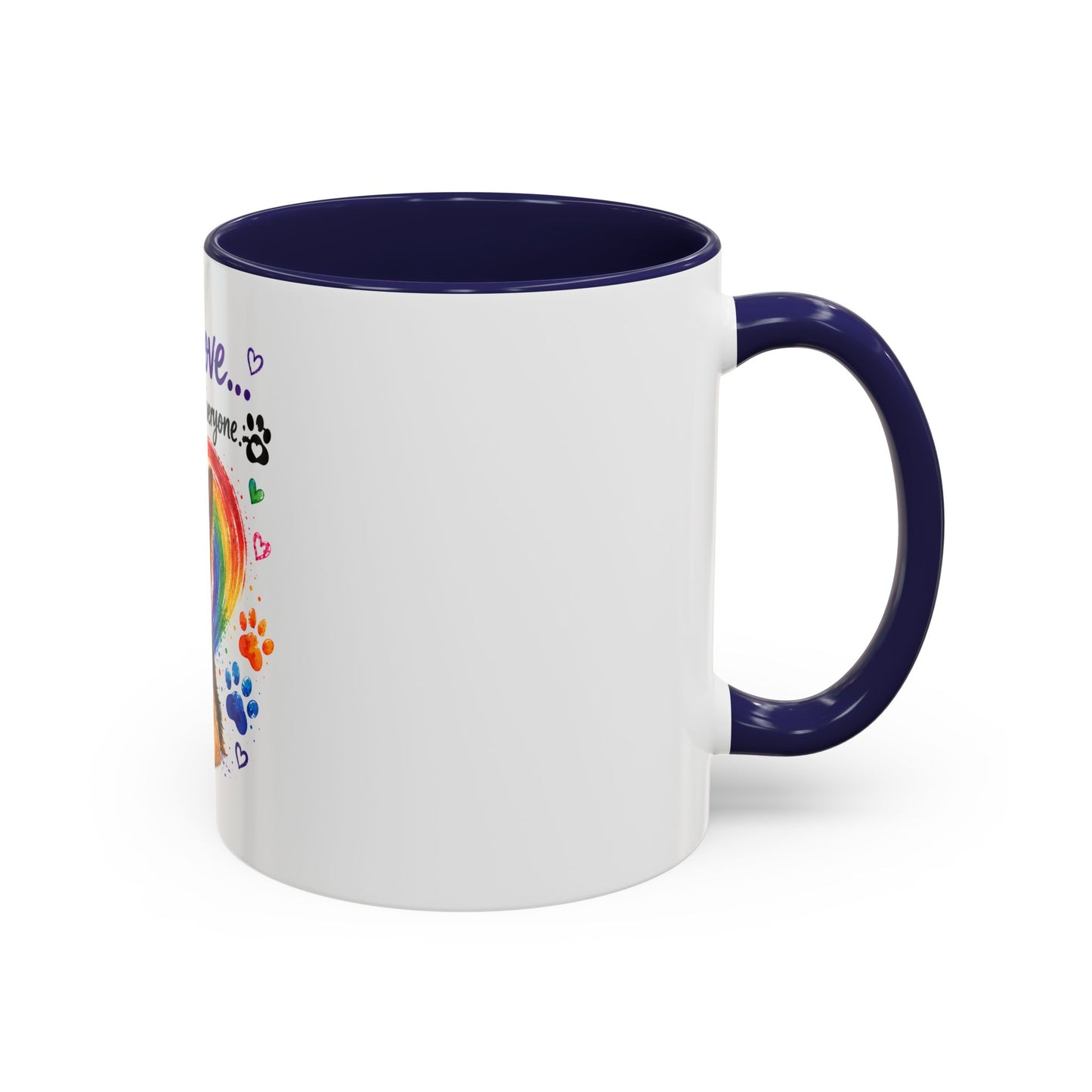 Love Is Love Yorkie Coffee Mug — Rainbow Pride Dog Mug