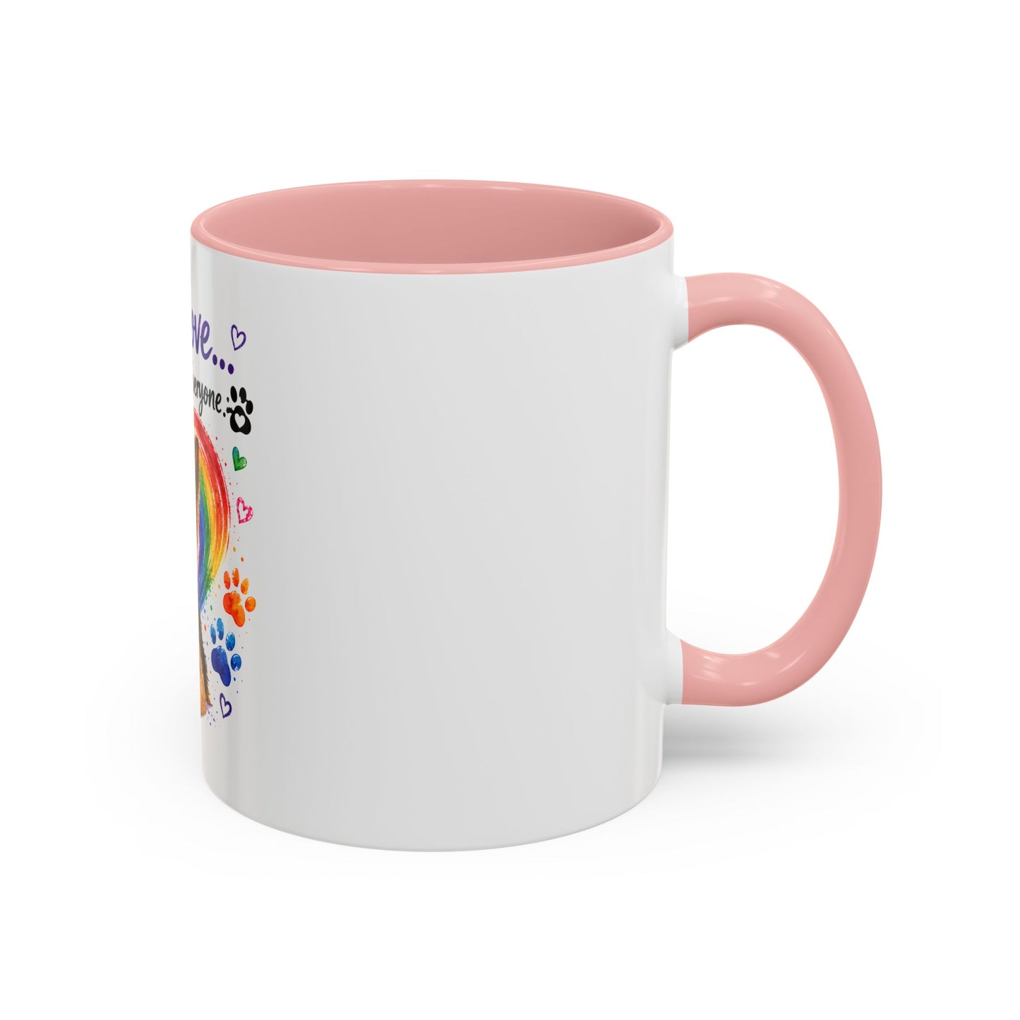Love Is Love Yorkie Coffee Mug — Rainbow Pride Dog Mug