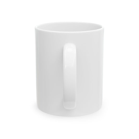 Coffee First, Belly Rubs Second Mug — Cute Dog Paw Print Ceramic Coffee Cup (11oz/15oz)