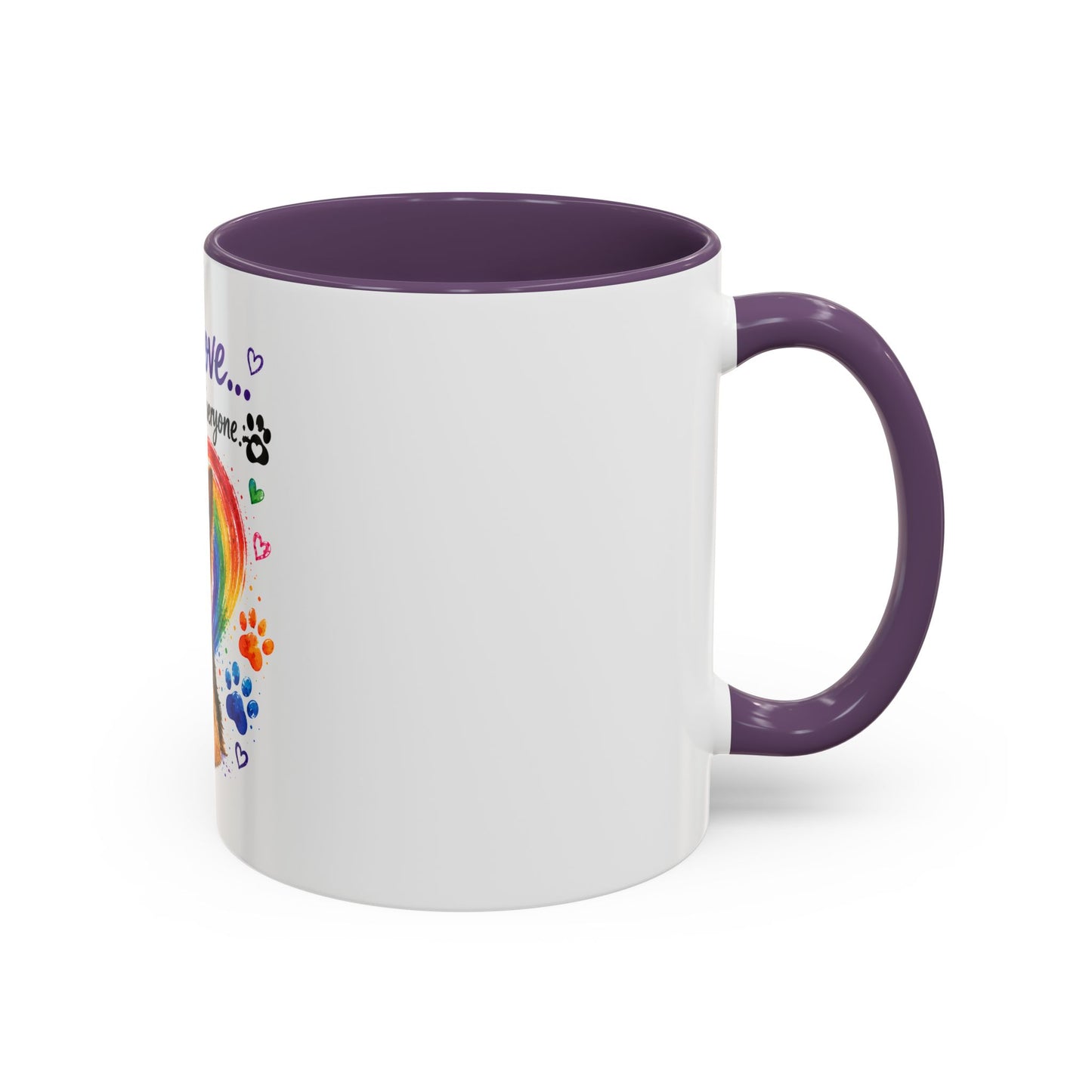 Love Is Love Yorkie Coffee Mug — Rainbow Pride Dog Mug